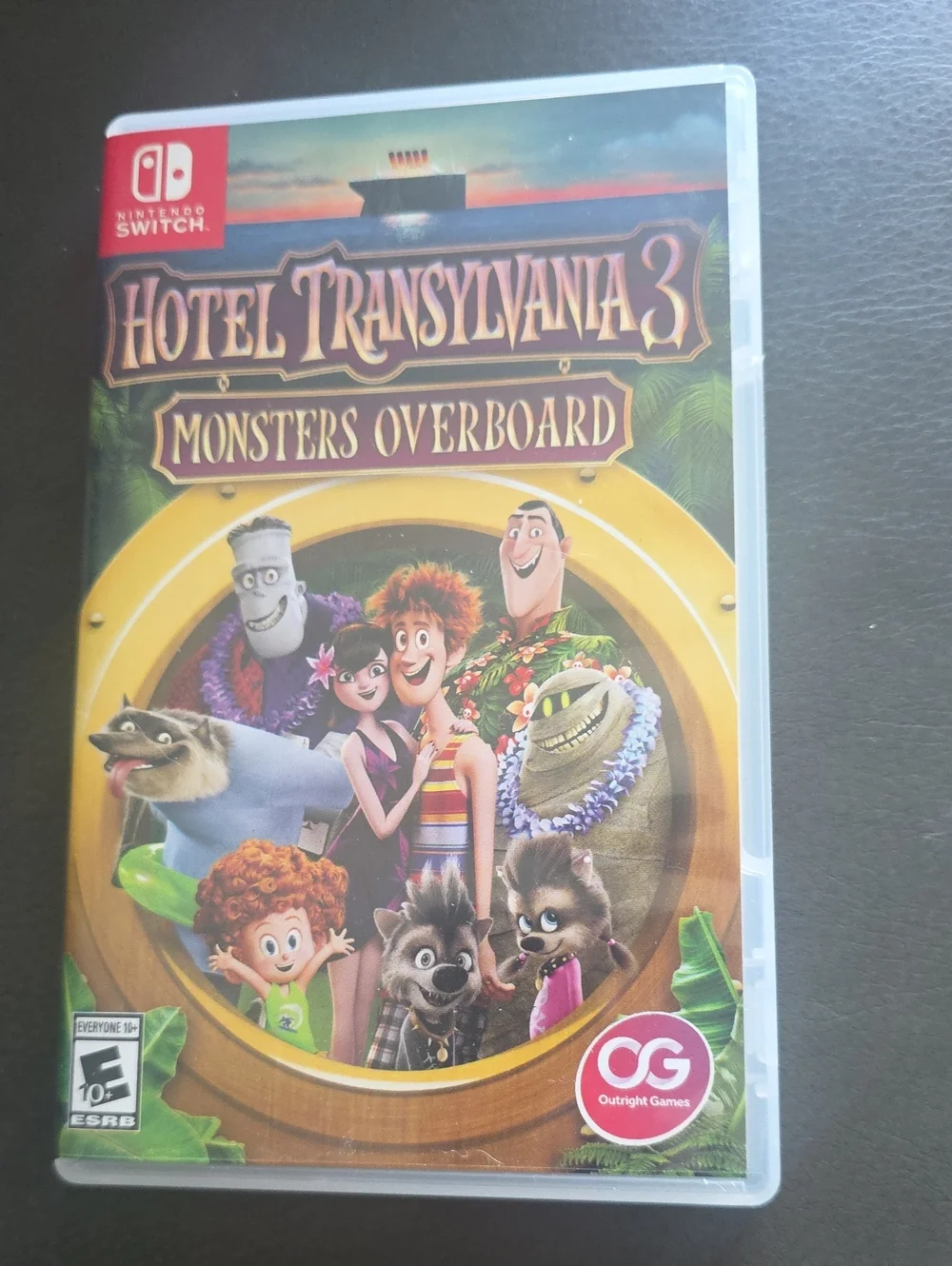 Nintendo Switch - Hotel Transylvania 3: Monsters Overboard Game & Box